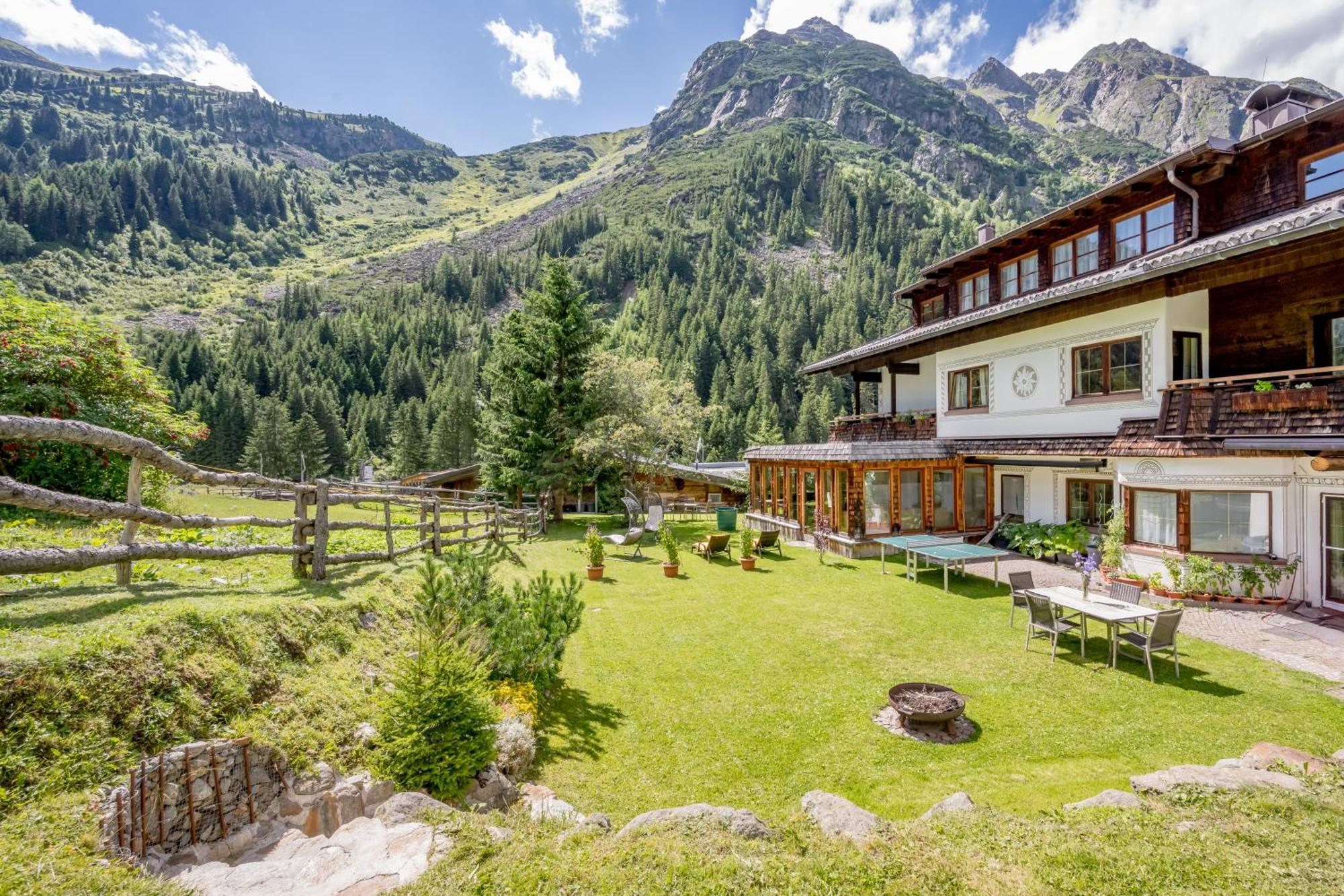 Landhaus Edelweiss Sankt Leonhard im Pitztal Eksteriør bilde