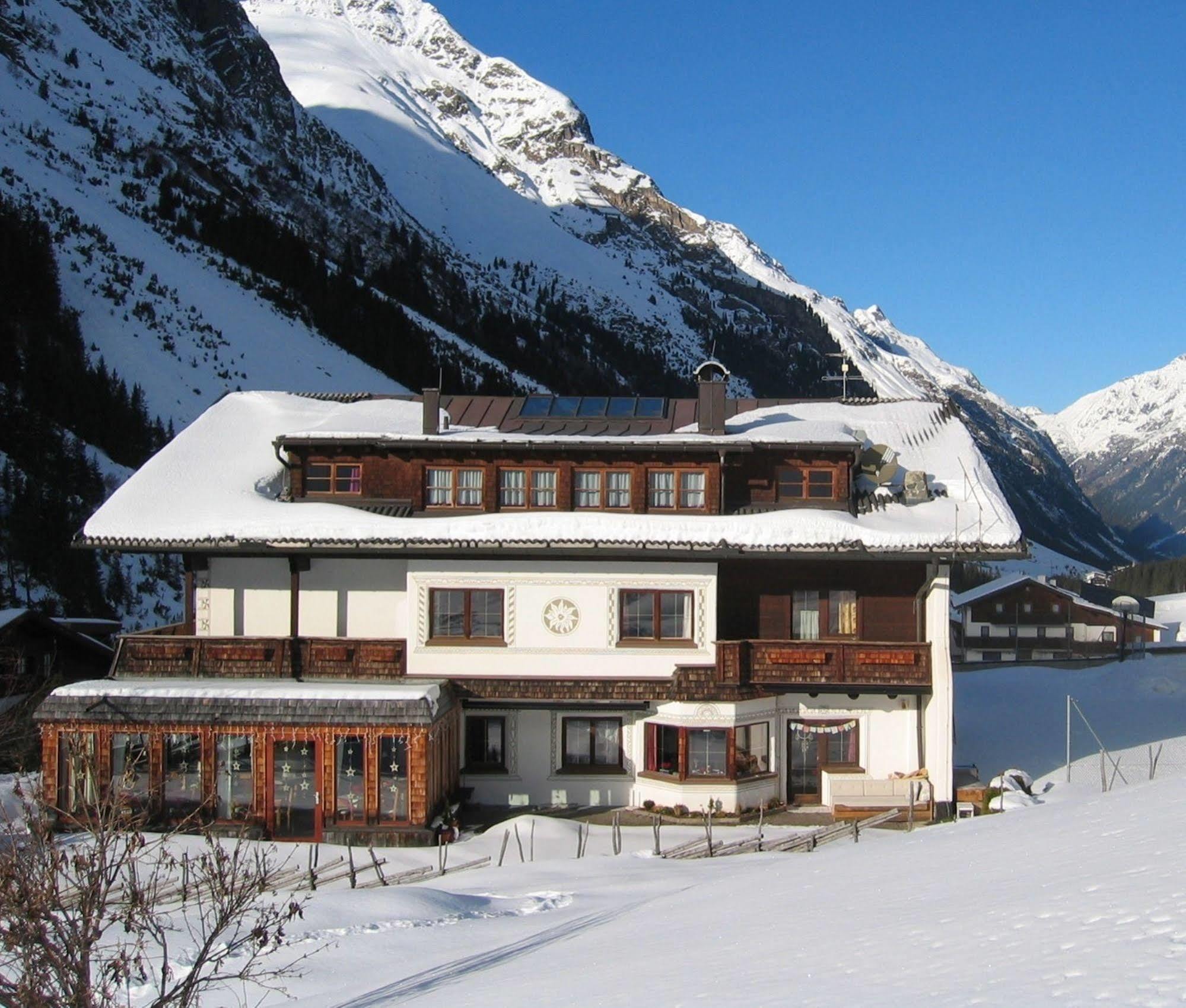Landhaus Edelweiss Sankt Leonhard im Pitztal Eksteriør bilde